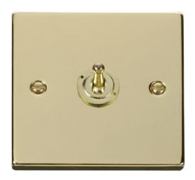 VPBR421  Deco Victorian 1 Gang 2 Way 10AX Toggle Switch
